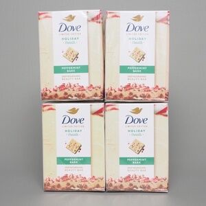 Dove Holiday Treats Beauty Bar Soap LIMITED EDITION Peppermint Bark 8 bars